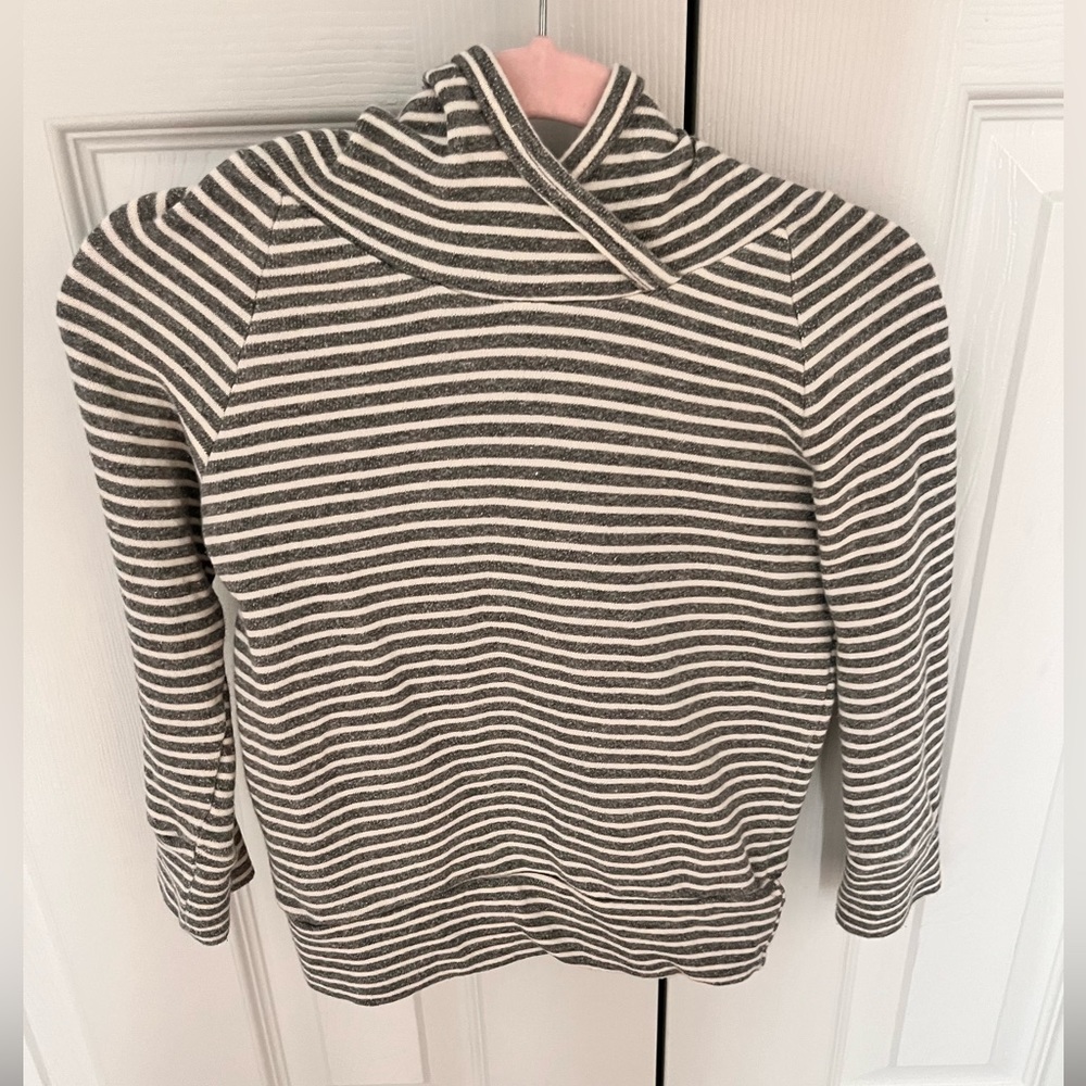 Childhood’s Clothing Hoodie Sweatshirt Grey Stripe